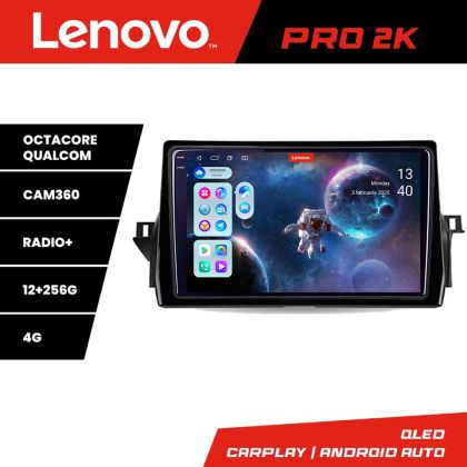 Navigatie Toyota Camry 2021- Lenovo Kit-camry2021 8 core QLED 2K 12+256 360 Android Waze USB Navigatie Internet Youtube Radio CarStore Technology