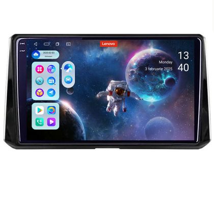 Navigatie Toyota Corolla 2019- Lenovo Kit-388-levin 8 core QLED 2K 12+256 360 Android Waze USB Navigatie Internet Youtube Radio CarStore Technology