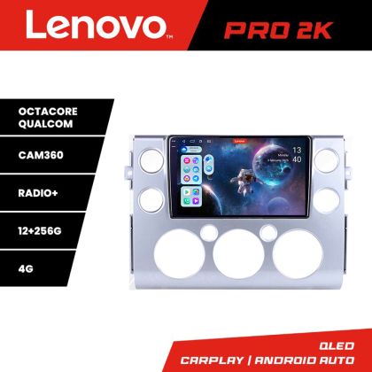 Navigatie Toyota FJ Cruiser 2006-2020 Android radio gps internet 8 core QLED 2K 12+256 360 Lenovo CarStore Technology