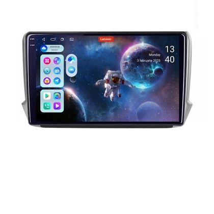 Navigatie Peugeot 208/2008 Lenovo Kit-PSA 8 core QLED 2K 12+256 360 Android Waze USB Navigatie Internet Youtube Radio CarStore Technology
