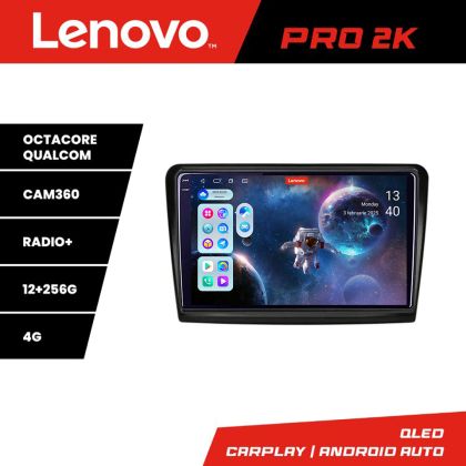 Navigatie Skoda Superb 2 Lenovo Kit-SUPERB2 8 core QLED 2K 12+256 360 Android Waze USB Navigatie Internet Youtube Radio CarStore Technology