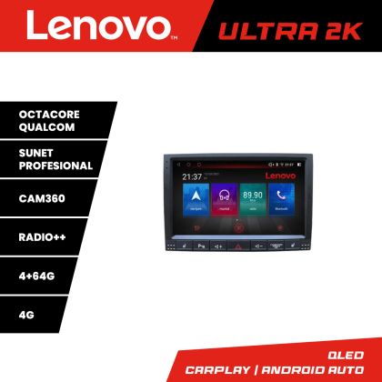 Navigatie VW Touareg 2004-2010 8 core QLED Qualcomm 4+64 360 Android Waze USB Navigatie Internet Youtube Radio Lenovo CarStore Technology