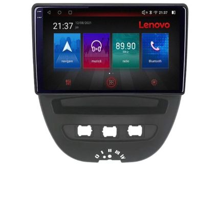 Navigatie Citroen C1 Peugeot 107 Toyota Aygo 2005-2014 Android radio gps internet 8 core QLED Qualcomm 4+64 360 Lenovo v2 CarStore Technology
