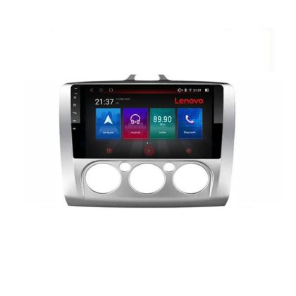 Navigatie Ford Focus 2 Manual Lenovo Kit-140-manual 8 core QLED Qualcomm 4+64 360 Android Waze USB Navigatie Internet Youtube Radio CarStore Technology