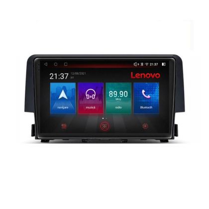 Navigatie Honda Civic 2016-2020 8 core QLED Qualcomm 4+64 360 Android Waze USB Navigatie Internet Youtube Radio Lenovo CarStore Technology