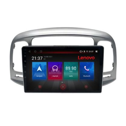 Navigatie Hyundai Accent 2006-2012 Lenovo Kit-ACCENT 8 core QLED Qualcomm 4+64 360 Android Waze USB Navigatie Internet Youtube Radio CarStore Technology