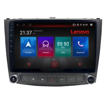 Navigatie Lexus IS 2005-2011 Lenovo Kit- IS 8 core QLED Qualcomm 4+64 360 Android Waze USB Navigatie Internet Youtube Radio CarStore Technology