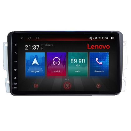 Navigatie Mercedes C 2001-2004 CLK G 2004-2006 Lenovo Kit-171 8 core QLED Qualcomm 4+64 360 Android Waze USB Navigatie Internet Youtube Radio CarStore Technology