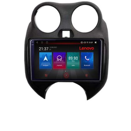 Navigatie Nissan Micra 2010-2014 Android radio gps internet 8 core QLED Qualcomm 4+64 360 Lenovo CarStore Technology