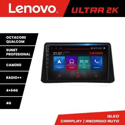 Navigatie Opel Mokka 2012-2016 Lenovo Kit-MOKKA1 8 core QLED Qualcomm 4+64 360 Android Waze USB Navigatie Internet Youtube Radio v1 CarStore Technology