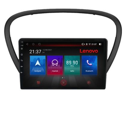Navigatie Peugeot 607 Android radio gps internet 8 core QLED Qualcomm 4+64 360 Lenovo CarStore Technology