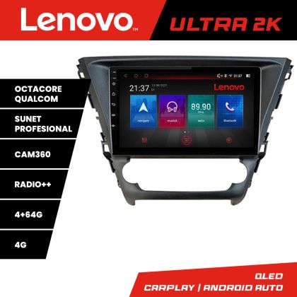 Navigatie Toyota Avensis 2015-2019 Android radio gps internet 8 core QLED Qualcomm 4+64 360 Lenovo CarStore Technology