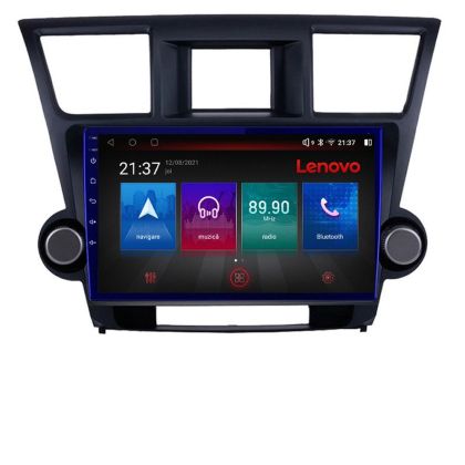 Navigatie Toyota Highlander 2007-2013 Android radio gps internet 8 core QLED Qualcomm 4+64 360 Lenovo CarStore Technology