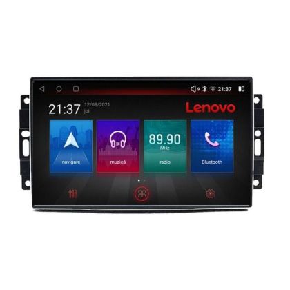 Navigatie Chrysler Jeep M-202 Octa Core Android Radio Bluetooth GPS WIFI/4G DSP 2K 8+128GB 360 Toslink v2 CarStore Technology