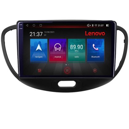 Navigatie HHyundai I10 2007-2013 Octacore, 8 Gb RAM, 128 Gb Hdd, 4G, Qled 2K, DSP, Carplay AA, 360,Bluetooth CarStore Technology