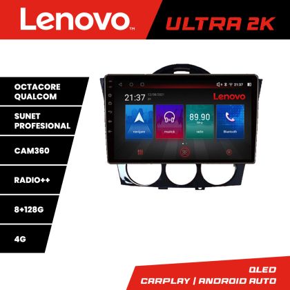 Navigatie Mazda RX8 2008-2011 Octa Core Android Radio Bluetooth GPS WIFI/4G DSP 2K 8+128GB 360 Toslink CarStore Technology