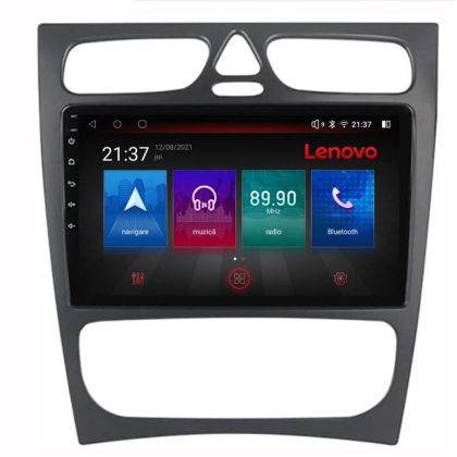 Navigatie Mercedes C W203 2000-2004 M-clk Octa Core Android Radio Bluetooth GPS WIFI/4G DSP 2K 8+128GB 360 Tosl CarStore Technology