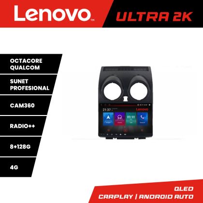 Navigatie Nissan Qashqai 2007-2013 M-499 Octa Core Android Radio Bluetooth GPS WIFI/4G DSP 2K 8+128GB 360 Tosli CarStore Technology