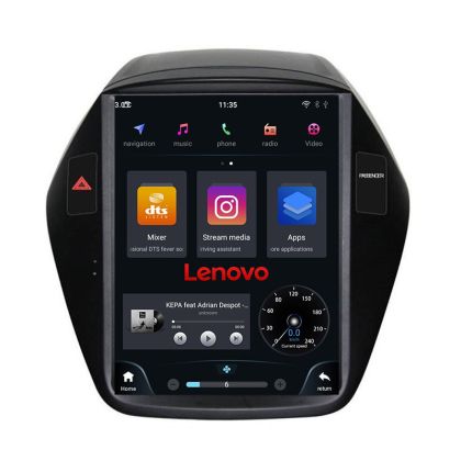 Navigatie Hyundai IX35 2010-2015 tip tesla radio gps internet Qualcomm 8X 8+128 360 4G carplay android auto  kit-tesla-361+ CarStore Technology