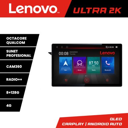 Navigatie Mercedes GLK 2008-2011 NTG4 Lenovo Qualcomm ULTRA 8+128 2K 13 inch qled android 4G DSP gps internet  Kit-glk-ntg4 CarStore Technology
