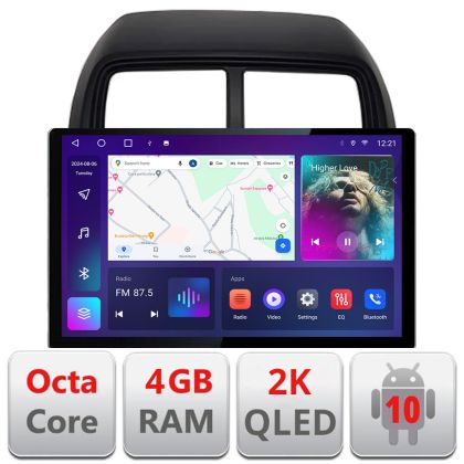 Navigatie dedicata Edonav Mitsubishi ASX 2017-2021 model facelift, Ecran 2K QLED 13