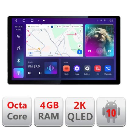 Navigatie dedicata Edonav Nissan Micra 2002-2010, Ecran 2K QLED 13