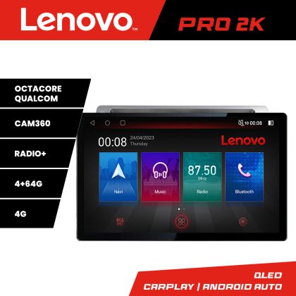 Navigatie Citroen C4 K-088 Lenovo PRO 4+64 13 inch 2K android 4G DSP gps internet 8Core CarStore Technology