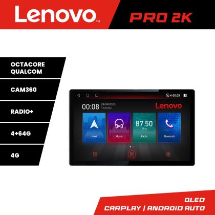 Navigatie Mercedes W204 2008-2012 K-W204 Lenovo PRO 4+64 13 inch 2K android 4G DSP gps internet CarStore Technology