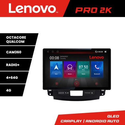Navigatie Mitsubishi Outlander 2010 K-056 Lenovo PRO 4+64 13 inch 2K android 4G DSP gps internet  Q v1 CarStore Technology