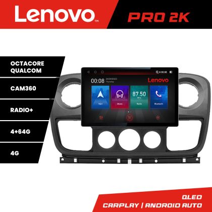 Navigatie Opel Movano, Renault Master 2010-2021 Lenovo PRO 4+64 13 inch 2K android 4G DSP gps internet CarStore Technology