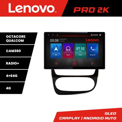 Navigatie Renault Clio 4 V2 K-468 Lenovo PRO 4+64 13 inch 2K android 4G DSP gps internet  8Core CarStore Technology