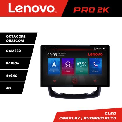 Navigatie Renault Kadjar K-9030 Lenovo PRO 4+64 13 inch 2K android 4G DSP gps internet  8Core CarStore Technology