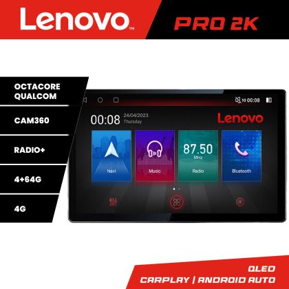 Navigatie Skoda Fabia 2 2009-2014 Lenovo PRO 4+64 13 inch 2K android 4G DSP gps internet  Kit-fabia2 CarStore Technology