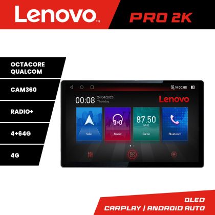 Navigatie Toyota Verso 2010-2016 K-133 Lenovo PRO 4+64 13 inch 2K android 4G DSP gps internet CarStore Technology