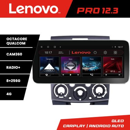 Navigatie Ford Ranger Mazda BT50 2007-2012 K-RANGER Lenovo PRO 8+256 12.3 inch qled android 4G DSP gps internet v1 CarStore Technology