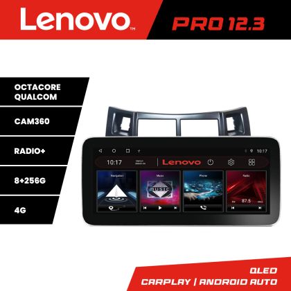 Navigatie Toyota Yaris 2008-2011 K-YARIS08 Lenovo PRO 8+256 12.3 inch qled android 4G DSP gps internet CarStore Technology