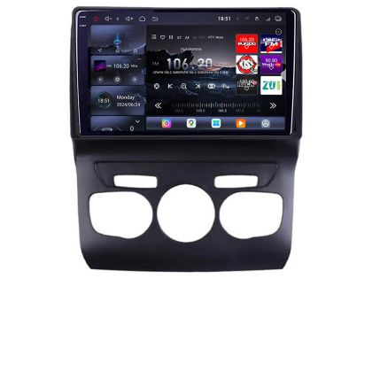 Navigatie Citroen C4 2011-2016  Edotec Kit-241 8 core QLED 2K 16+512 360 Android Waze USB Navigatie Internet Youtube Radio CarStore Technology
