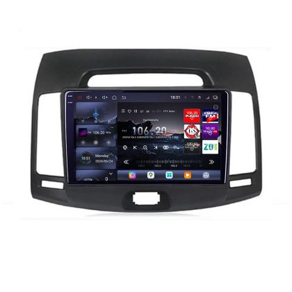 Navigatie Hyundai Elantra 2007-2011 Edotec Kit-2009 8 core QLED 2K 16+512 360 Android Waze USB Navigatie Internet Youtube Radio CarStore Technology