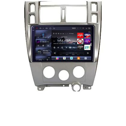 Navigatie Hyundai Tucson 2004-2009 Edotec Kit-1001 8 core QLED 2K 16+512 360 Android Waze USB Navigatie Internet Youtube Radio CarStore Technology