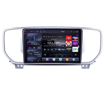 Navigatie Kia Sportage 2016-2018 Edotec Kit-567 8 core QLED 2K 16+512 360 Android Waze USB Navigatie Internet Youtube Radio CarStore Technology