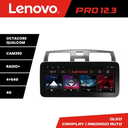 Navigatie Lexus ES 2001-2006 Lenovo PRO 4+64 12.3 inch qled android 4G DSP gps internet 8Core CarStore Technology