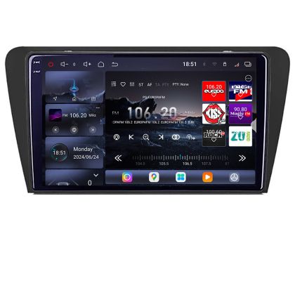 Navigatie Skoda Octavia 3 2013-2020 Edotec Kit-279 8 core QLED 2K 16+512 360 Android Waze USB Navigatie Internet Youtube Radio CarStore Technology