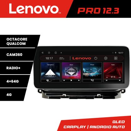 Navigatie Skoda Octavia 4 2020-2024 Lenovo PRO 4+64 12.3 inch qled android 4G DSP gps internet KIT-octavia4 CarStore Technology