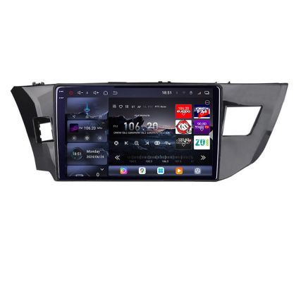 Navigatie Toyota Corolla 2013-2017 Edotec Kit-470 8 core QLED 2K 16+512 360 Android Waze USB Navigatie Internet Youtube Radio CarStore Technology