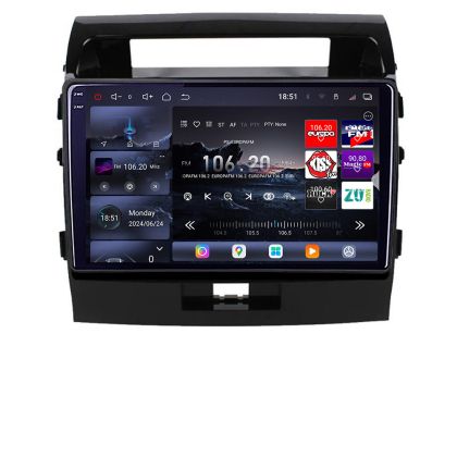 Navigatie Toyota LandCruiser 2008-2015 Edotec Kit-381 8 core QLED 2K 16+512 360 Android Waze USB Navigatie Internet Youtube Radio CarStore Technology