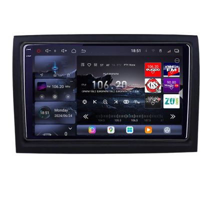 Navigatie Fiat ducato 2022- Edotec Kit-DUCATO Ecran Qled,8 core QLED 2K 16+512 360 Ram,38 core QLED 2K 16+512 360 Hdd,USB,Bluetooth,Wifi CarStore Technology