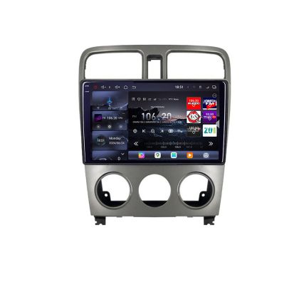 Navigatie Subaru Forester 2004-2008 Edotec Kit-FORESTER 8 core QLED 2K 16+512 360 Android Waze USB Navigatie Internet Youtube Radio CarStore Technology