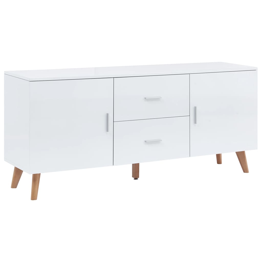 Servantă, alb, 160x40x70 cm, MDF GartenMobel Dekor
