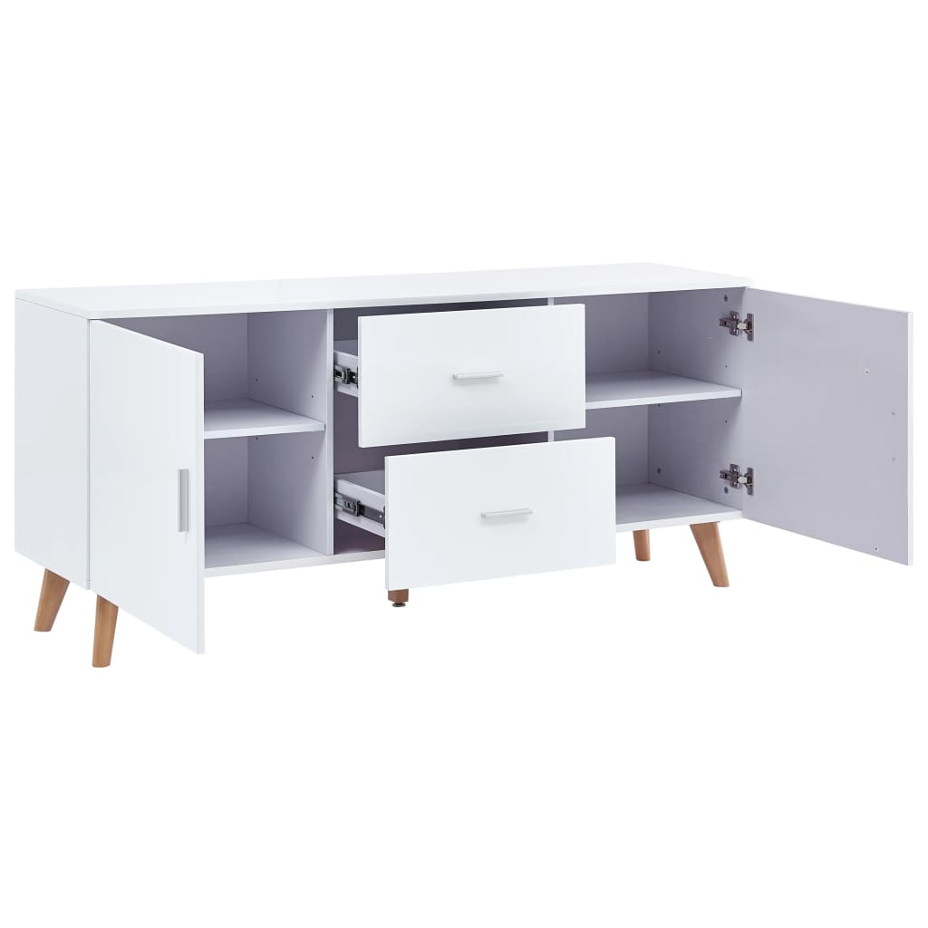 Servantă, alb, 160x40x70 cm, MDF GartenMobel Dekor