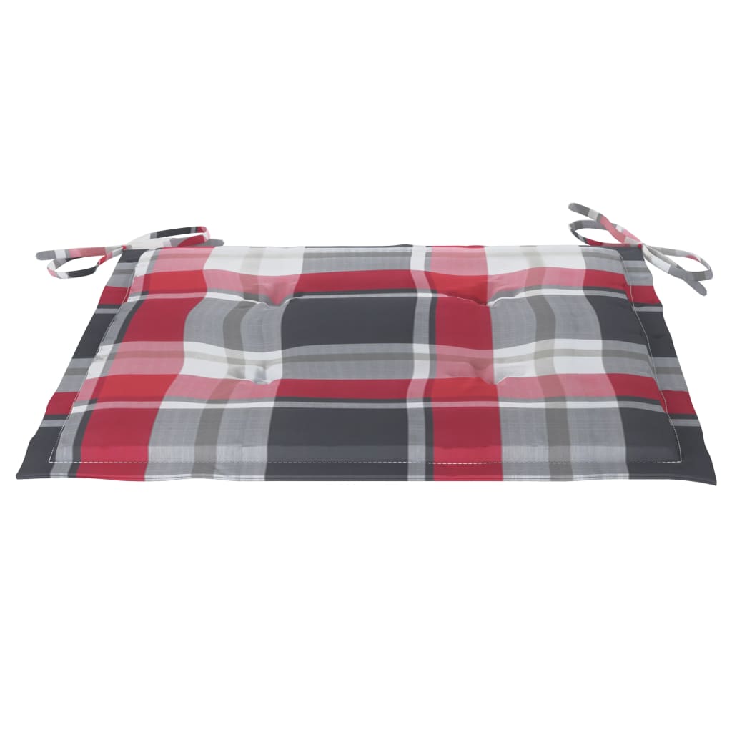 Set mobilier exterior pliabil cu pernă, 3 piese, lemn masiv tec GartenMobel Dekor